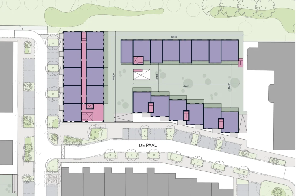 Situatie op verdieping
