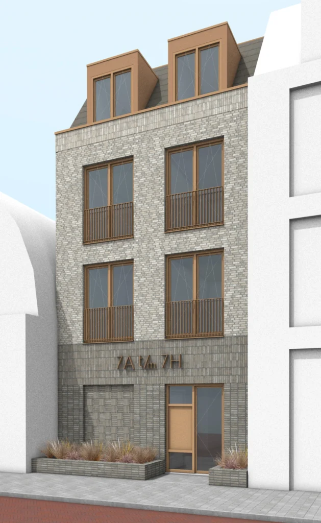 Hoofdstraat 83 hillegom achtergevel mck architectuur