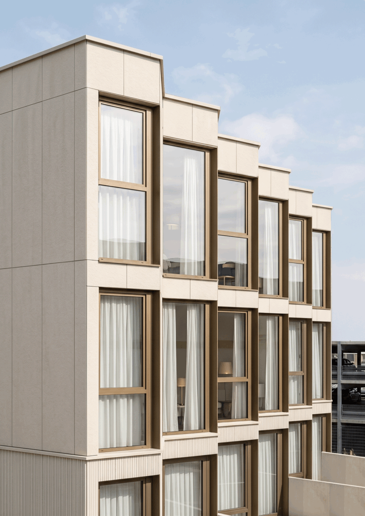 Visstraat 50 Dordrecht transformatie nieuwbouw 15 woningen en winkel mck architectuur